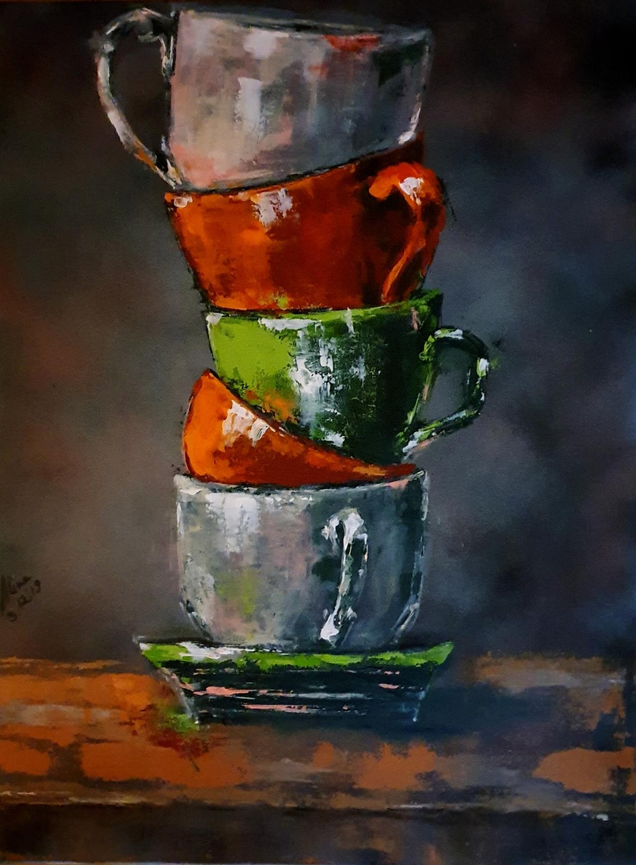 ArteDiAlina.com painting: in the balance
